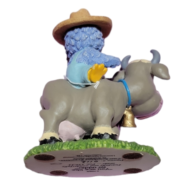 VINTAGE 1999! SONSHINE PROMISES "You Are Like No Udder" Figurine - Picture 4 of 4